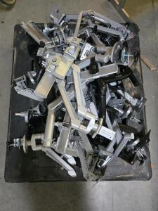 Pallet Of Various Office Monitor Arm Components