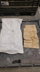 (100) ULine 14"x26" Sand Bags Tan