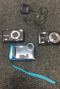 (3) Fujifilm Digital Cameras