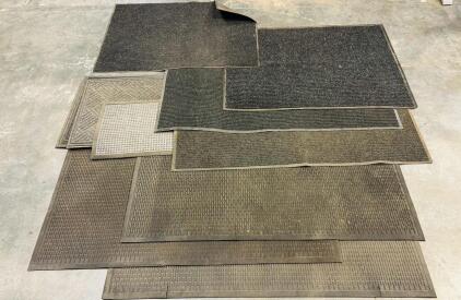Various Size Heavy Duty Floor Mats (5'x3'), (3'x2') (30"x18")