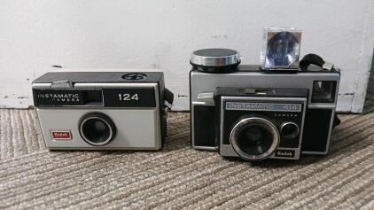 Kodak Instamatic 124 & Kodak Instamatic 414