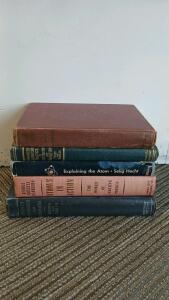 *Offsite* (5) Vintage Hardcover Books Including : Explaining the Atom