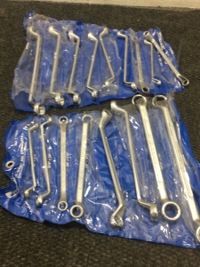 (2) Sets Of Offset Box Wrenches