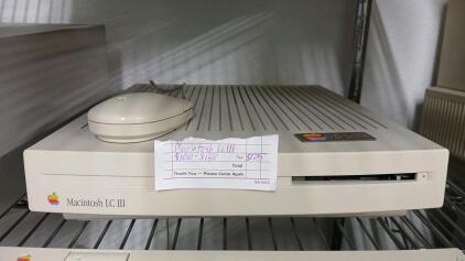 1990s Macintosh LC III Computer And Mouse