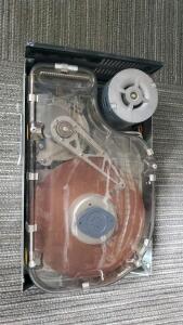 Vintage 1980s 8-Inch Hard Drive Disk, Approx. 10-200 MB, 3600 RPM