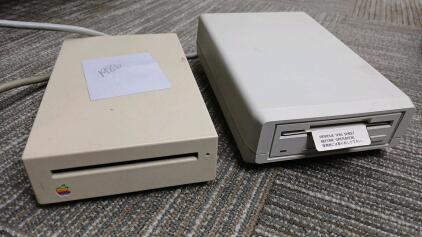 1980s Apple 800K External Drive & External Drive