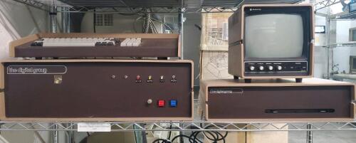 1977 The Digital Group Computer System, Monitor, Floppy, Mixer And Keyboard