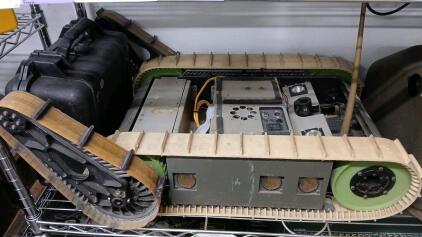 iRobot PackBot Alpha IV Military Grade Mine Sweeper With Charger