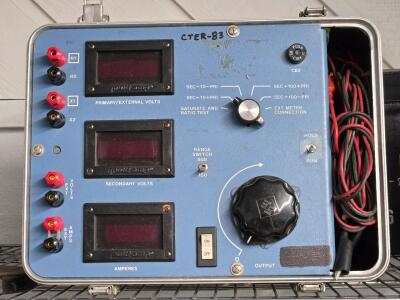Multi-Amp CTER-83 Current Transformer Excitation Test Set