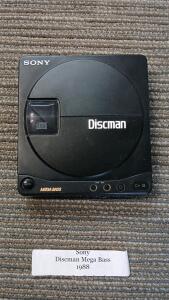 1989 Sony Discman Mega Bass