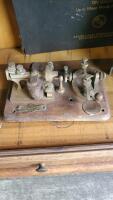 J.H. Bunnell & Co. Morse Code Telegraph Key Machine