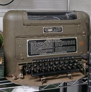 1940 Signal Corps Teletypewriter TT-4A/TG