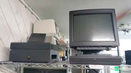 (OFFSITE) 1992 NeXT Monitor, Computer, Printer, & Speakers