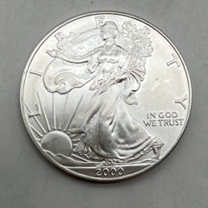 One Ounce Fine Silver Liberty Coin