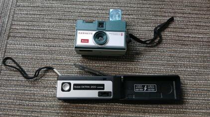 Kodak Ektra 200 & Kodak Hawkeye Instamatic R4 Camera