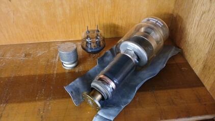 (1) X-Ray Image Tube & (1) RCA 8121 Vacuum Tube