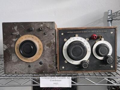 1935 General Radio Variable Air Condenser