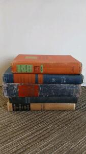 (5) Vintage Hardcover Books