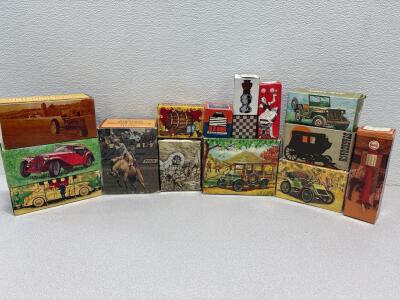 Miscellaneous Vintage after shave boxes