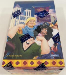 1996 Fleer Skybox Disney's The Hunchback of Notre Dame factory-sealed trading card box