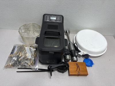 Ninja Professional Frying System / KitchenAid Variable Speed Corded Hand Blenders and more .