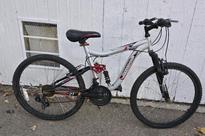 24" Gray Mongoose Bike (PLEASE READ DESCRIPTION)