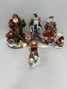 (7) Santa decorations