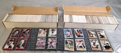 (2) Boxes Of Assorted Baseball Trading Cards