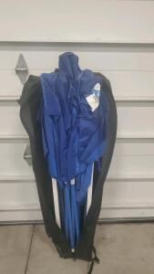 Diamond Peak Pop-up Canopy Tent, Blue, Includes Carry Bag