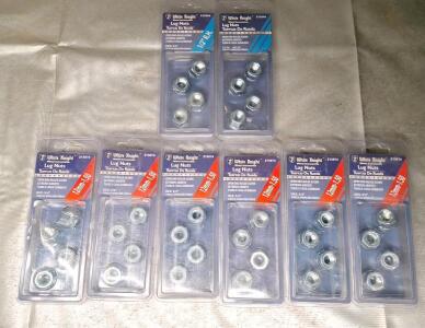 (8) 4-Piece Packs Of Lug Nuts, (6) 12mm-1.5 & (2) 1/2" RH