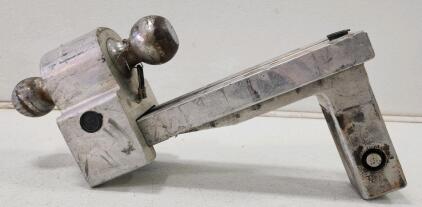 (1) Adjustable Trailer Hitch Ball Mount