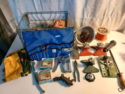 (1) Bucketeer Portable Products Large Pouch (9) The Bagmaker Storage Pouch (3) Lawn Sprinklers & More