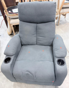 (1) Grey Rotating Electric Recliner