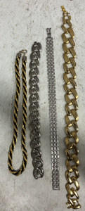 (4) Assorted Costume Necklaces