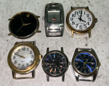 (6) Watch Faces Without Straps