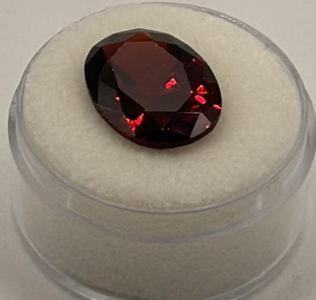 11.25ct. Pigeon Blood Red Ruby Diamond Cut VVS Faceted Gemstone
