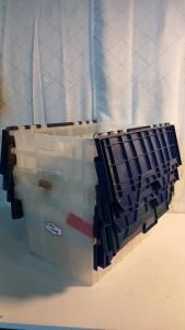 Plastic Storage Totes- 21"L x15"W x13"H
