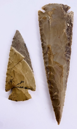 (2) Rock Spearheads