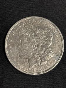 1921- D Morgan Silver Dollar Coin