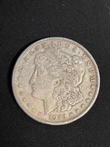 1921-S Morgan Silver Dollar Coin