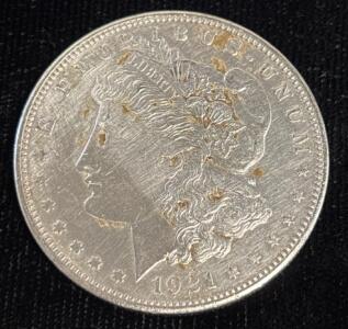 1921-D Morgan Silver Dollar Coin