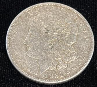 1921-S Morgan Silver Dollar Coin