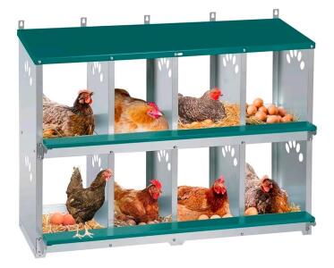 Chicken Nesting Box- 42.5"x25"x13"