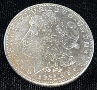 1921-S Morgan Silver Dollar Coin