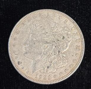 1921-D Morgan Silver Dollar Coin
