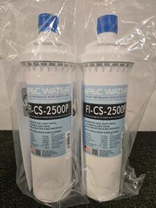 (4) APEC Water FI-CS-2500P Filter Cartridge, 1,000 Gallons, 10 Micron