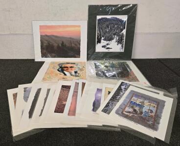 Collection Of Various Sized Prints
