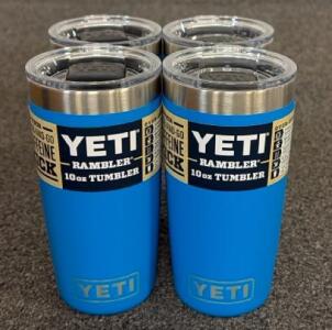 BRAND NEW YETI CUPS!! (4) Yeti 10oz Tumblers!