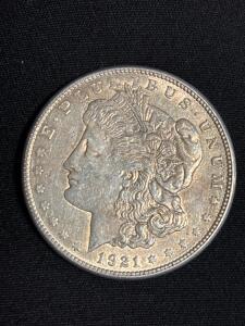 1921-S Morgan Silver Dollar Coin