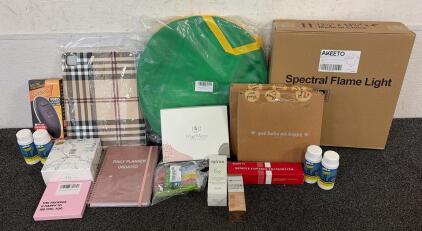 BRAND NEW PRODUCTS!! Including (1) Lilymoon Potassium Magnesium, (1) Portable Pop-Up Leaf Bag, (1) Daily Planner, And More!!